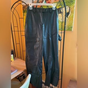 Forever 21 Carpenter Leather Pants Size Small